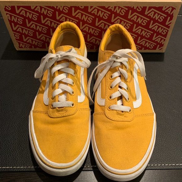 Vans Shoes - Yellow Vans Woman's Size 10